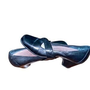 Clarks Everyday Active Air Mary Jane Chunky Heel Rubber sole pumps shoes size 7